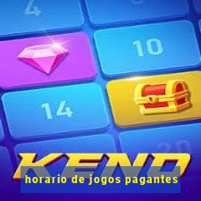 horario de jogos pagantes